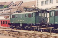 EBT (Emmental-Burgdorf-Thun-Bahn) Be 4/4, Thun, 2. July 1993